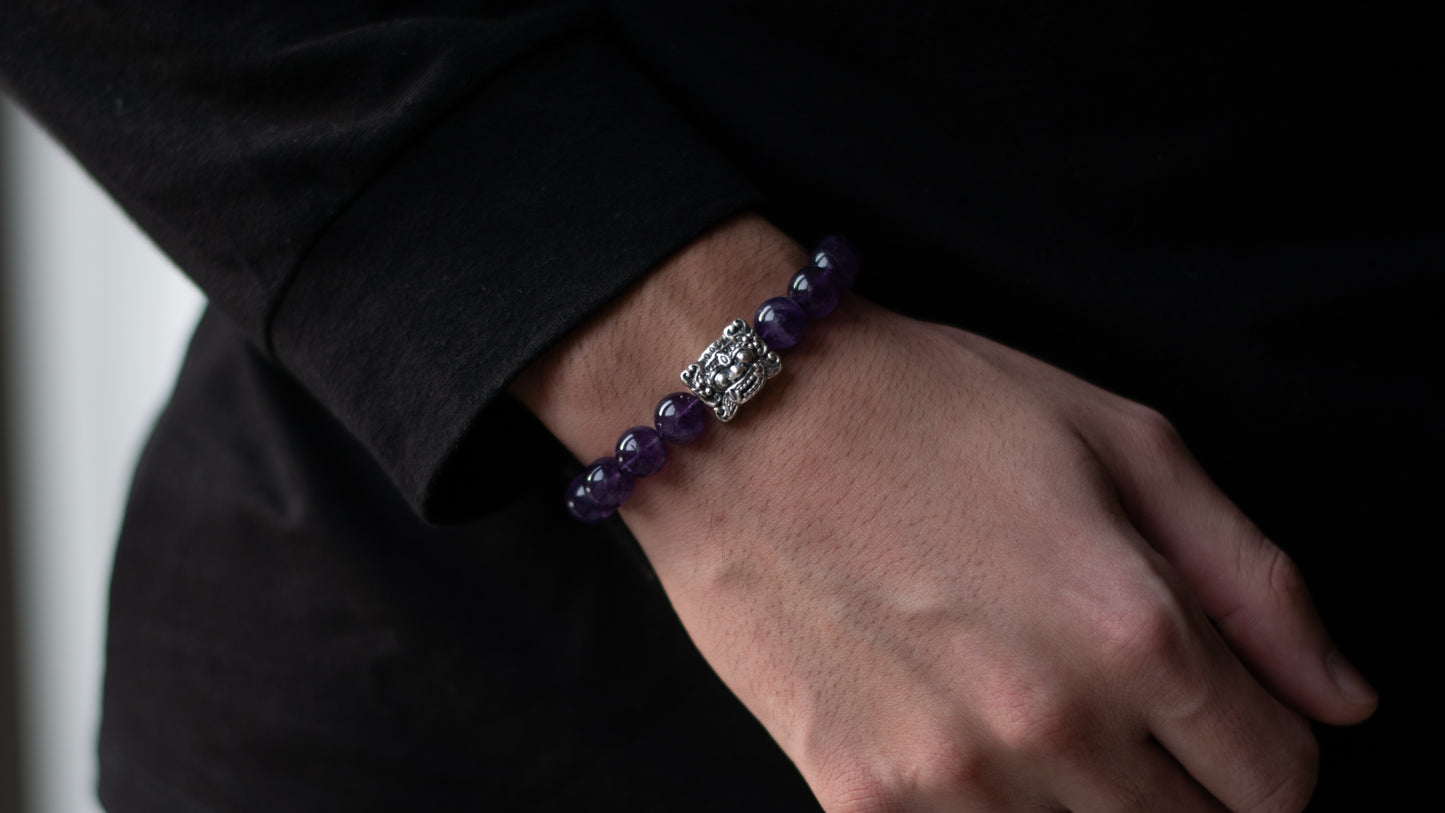 Barong Amethyst Bracelet