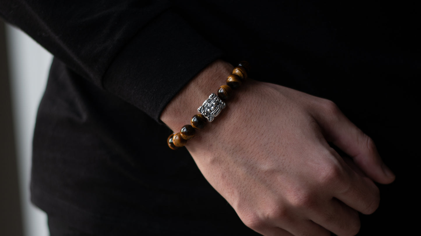Barong Yellow Tiger Eye Bracelet