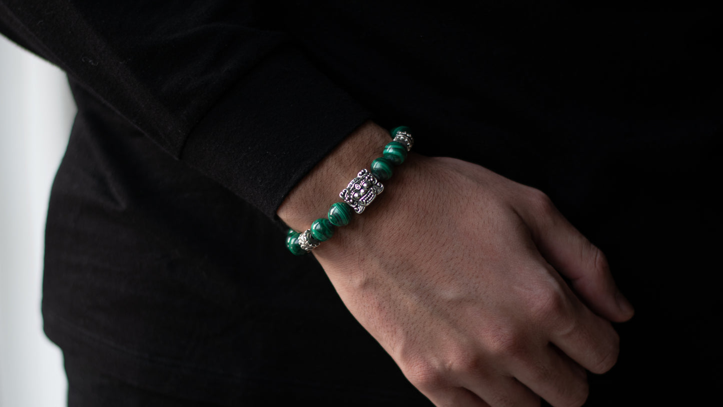 Premium Malachite Barong Bracelet